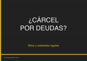 ¿Se puede ir a la cárcel por deudas en España?