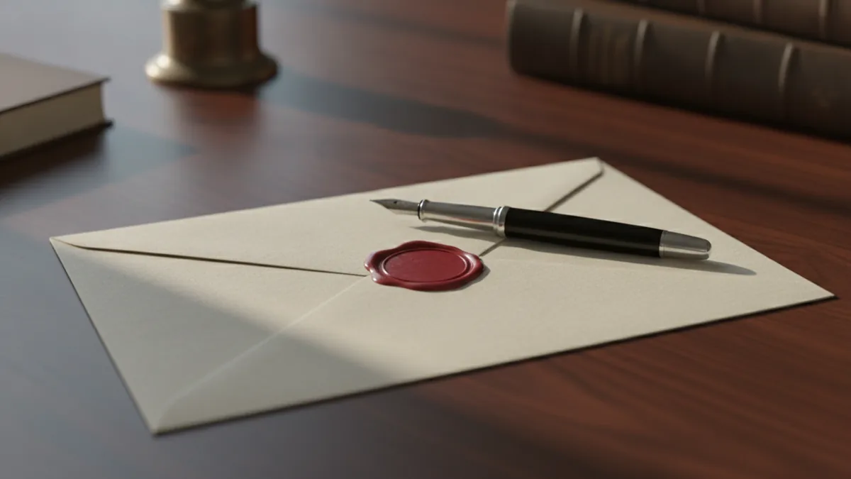 Sobre oficial y pluma: notificación de un juicio monitorio